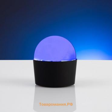 Проектор «Мини диско-шар» 8 см, реакция на звук, свечение RGB, 5 В