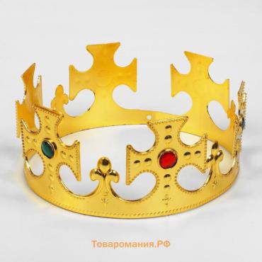 Корона на голову для мальчика «Царь»