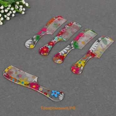 Расчёска, 19.2(±1) × 4.5 см, рисунок МИКС