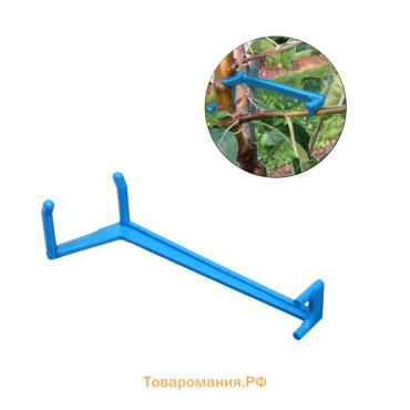 Веткодержатель, h=13 см, подпорка для деревьев, голубой, Greengo