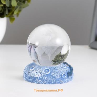 Фигурка светящаяся RISALUX «Скаты», LED-ночник, 1 Вт, USB, 6×6×8см